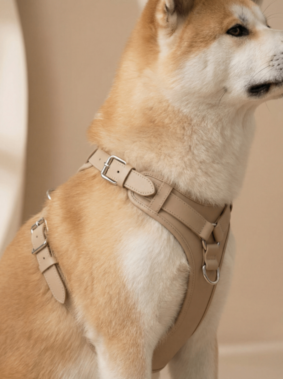 Dog Leather Harness Collection